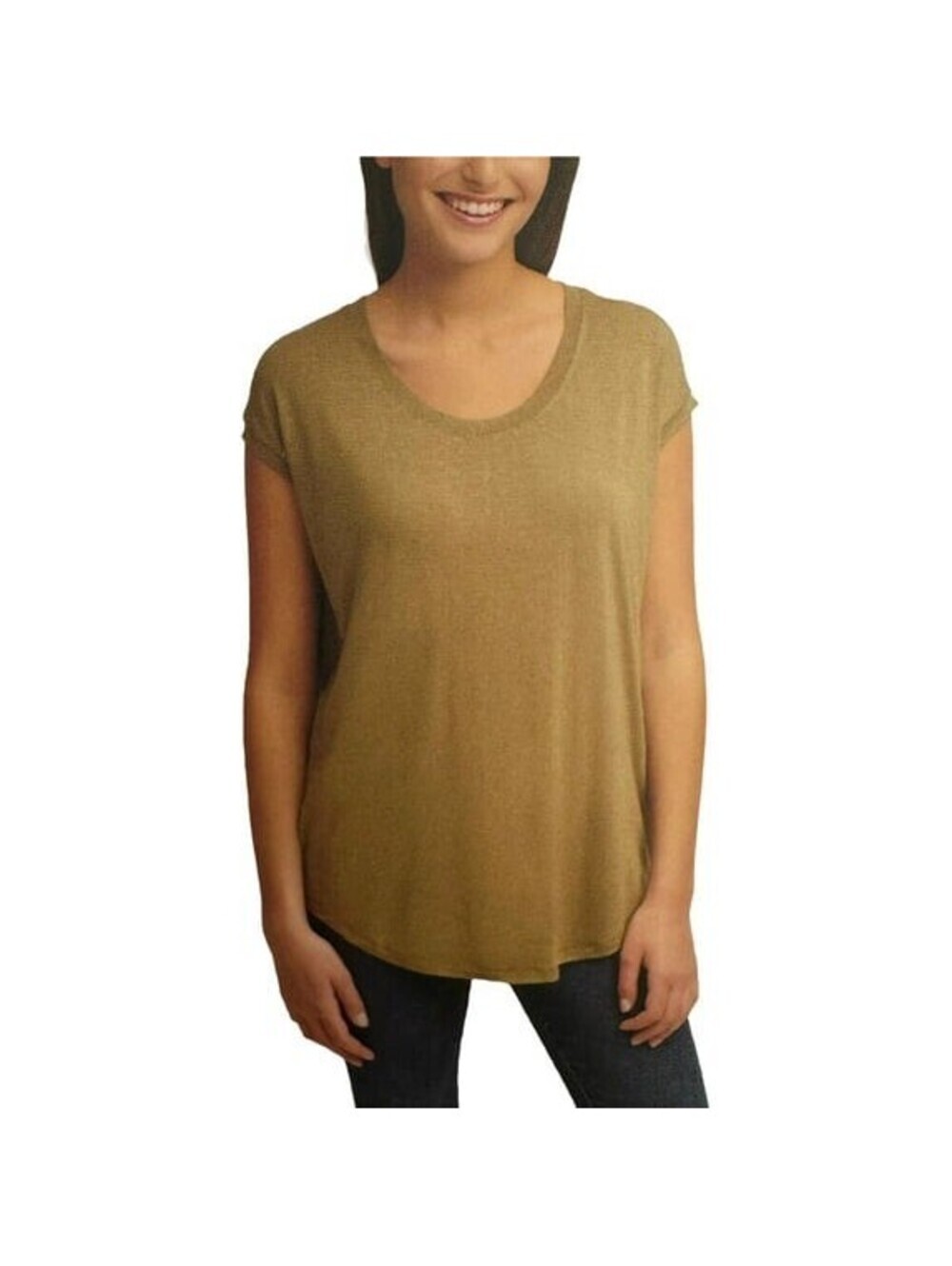 DKNY Womens Cap Sleeve Tops Size XL